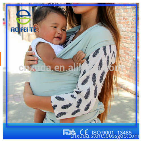 Best seller stretchy baby wrap in Amazon high quality baby sling